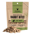 Freeze Dried Cat Treats, Rabbit, Single Protein, 0.9oz