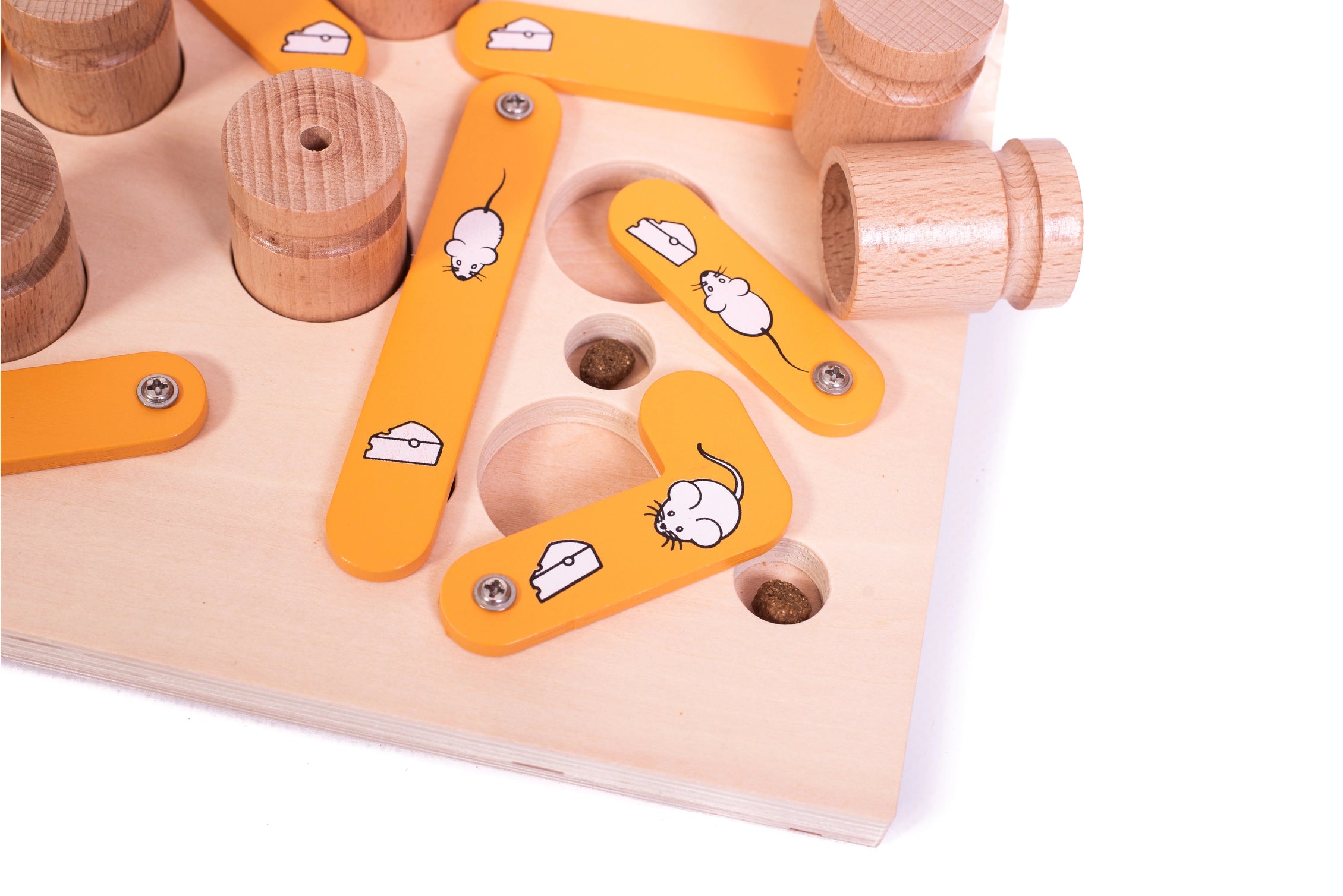 MICE Wood Foraging Puzzle Toy