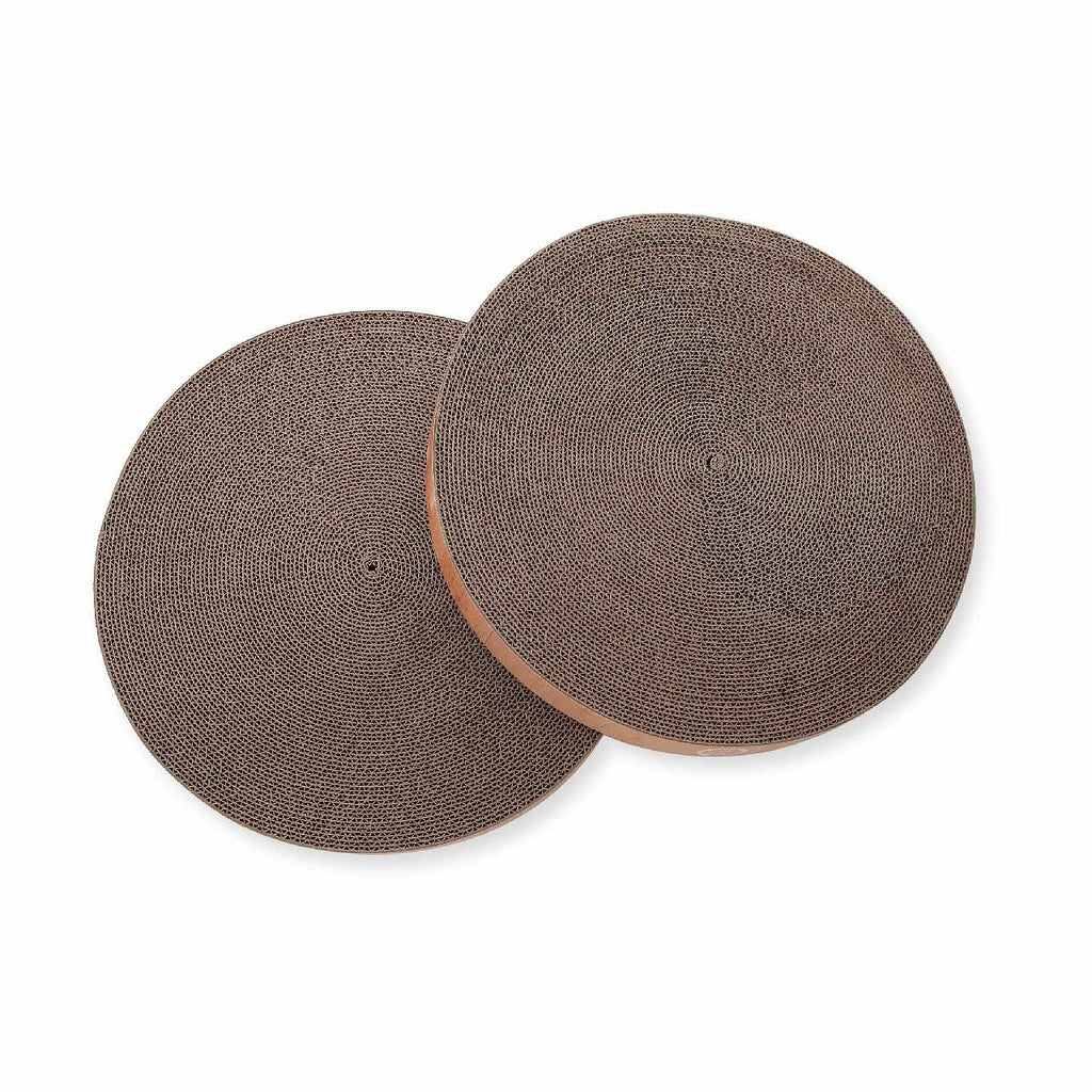 Cozy Cat Scratcher Bowl Replacement Pad, 2 Pack