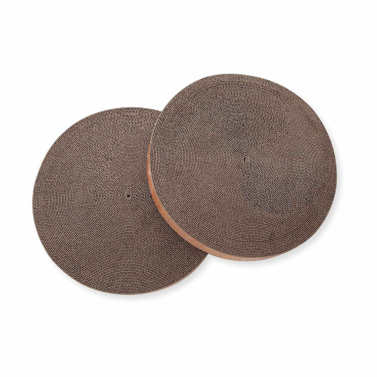 Cozy Cat Scratcher Bowl Replacement Pad, 2 Pack