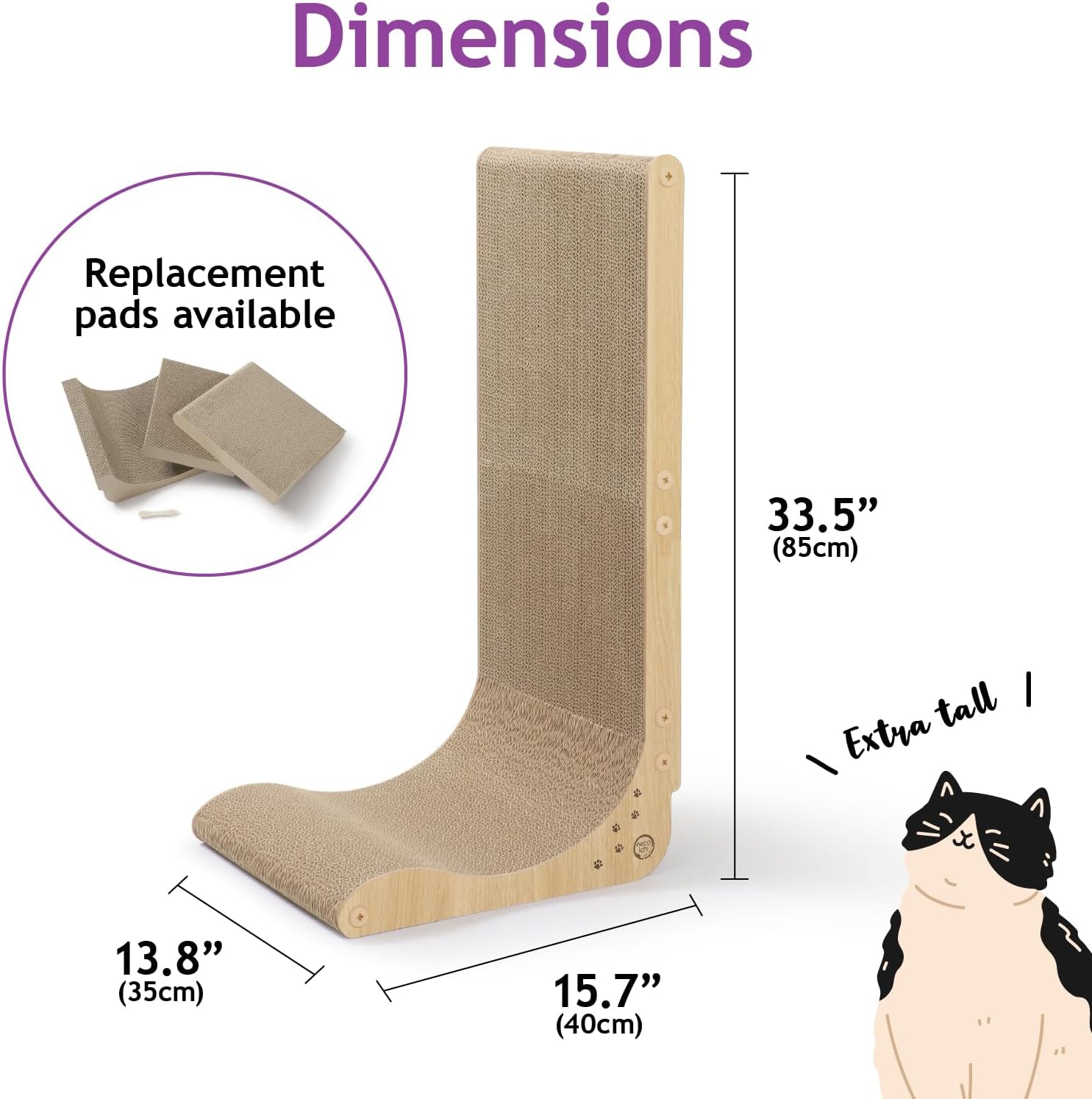 Premium Comfort Scratcher Wall