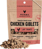 Freeze Dried Cat Treats, Chicken Giblets, Single Protein, 1oz