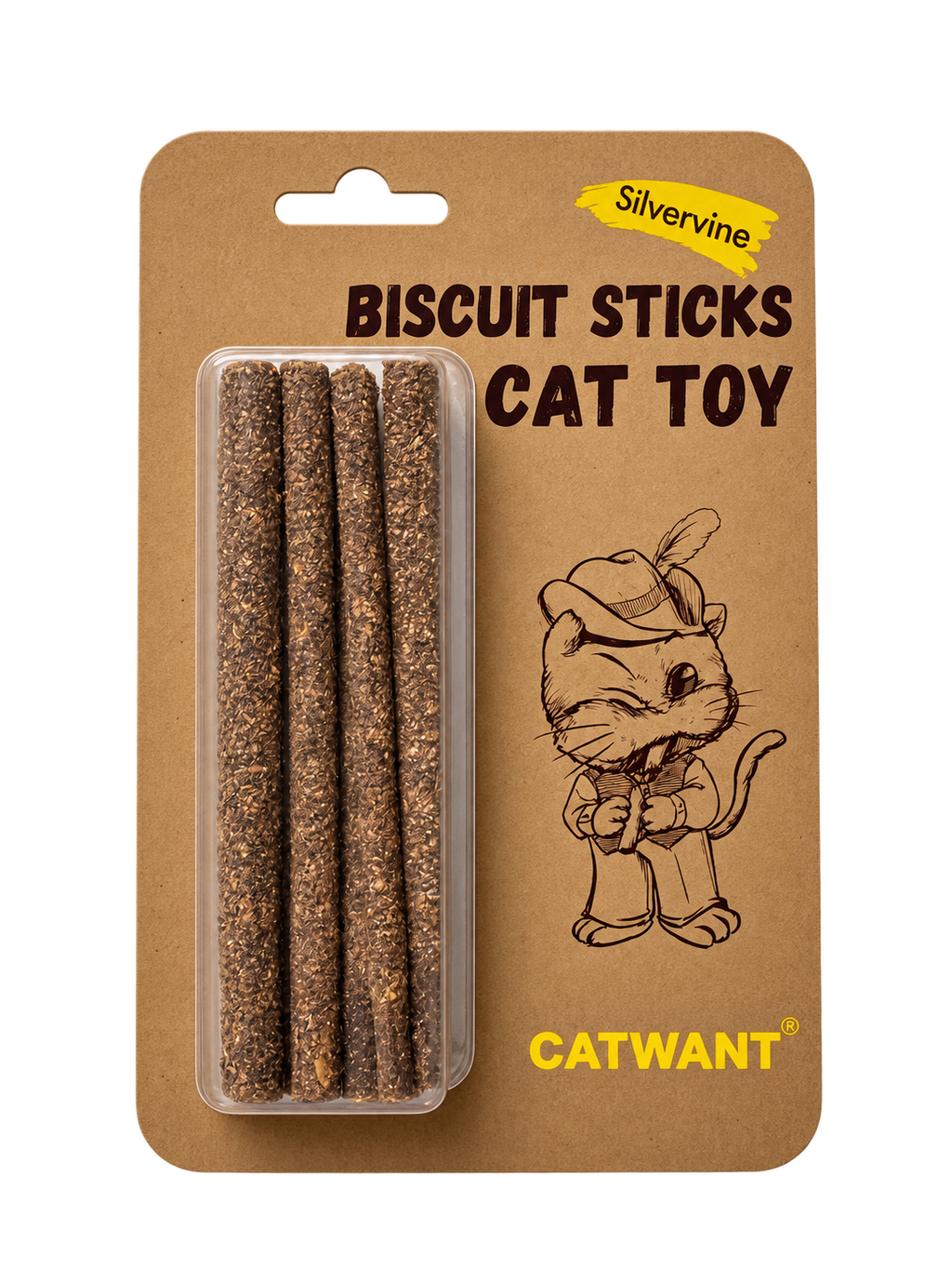 Silvervine Gall Fruit Biscuit Sticks, 8ct