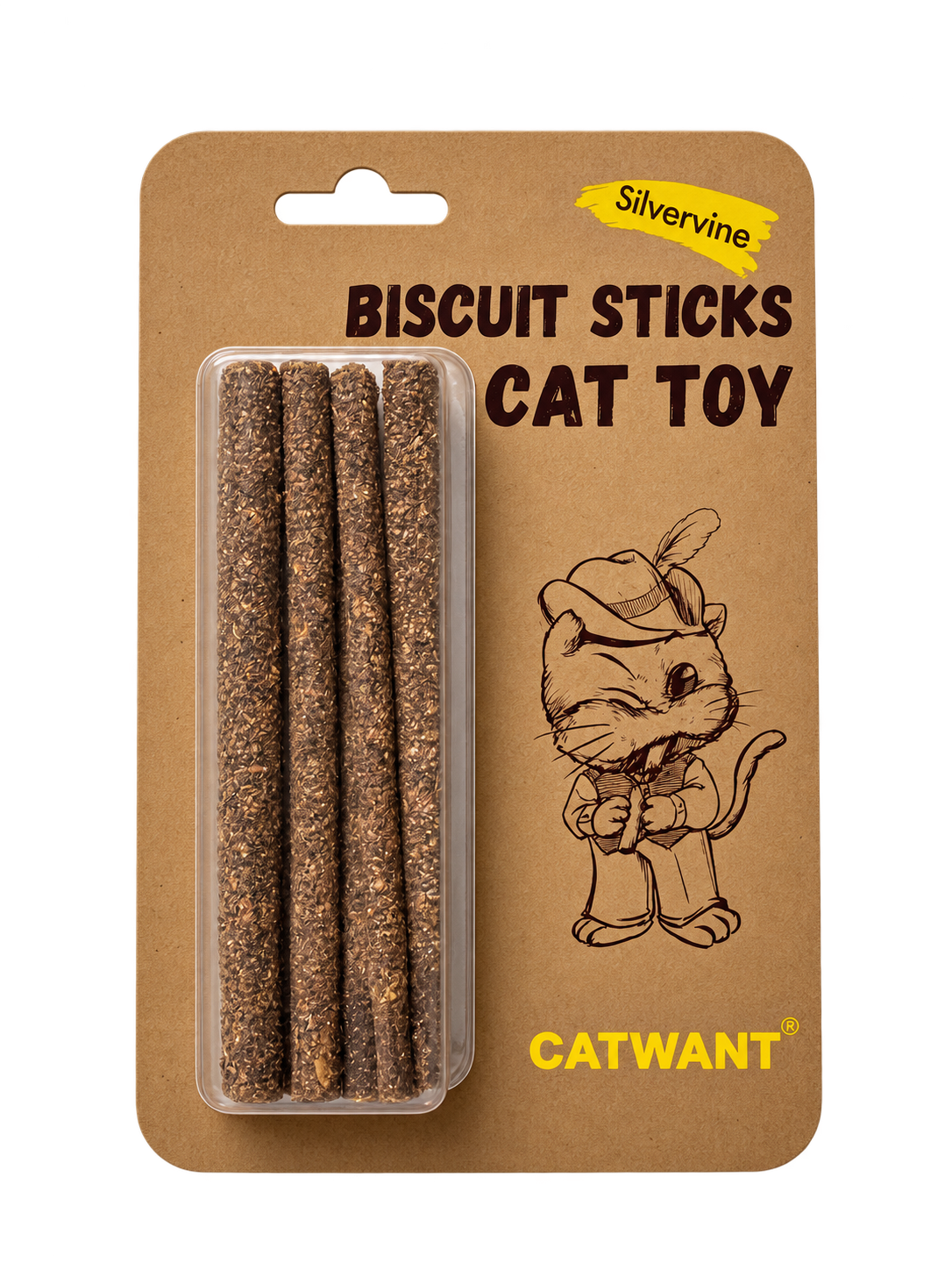Silvervine Gall Fruit Biscuit Sticks, 8ct