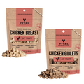 Freeze Dried Cat Treats, Chicken Breast and Giblets Variety