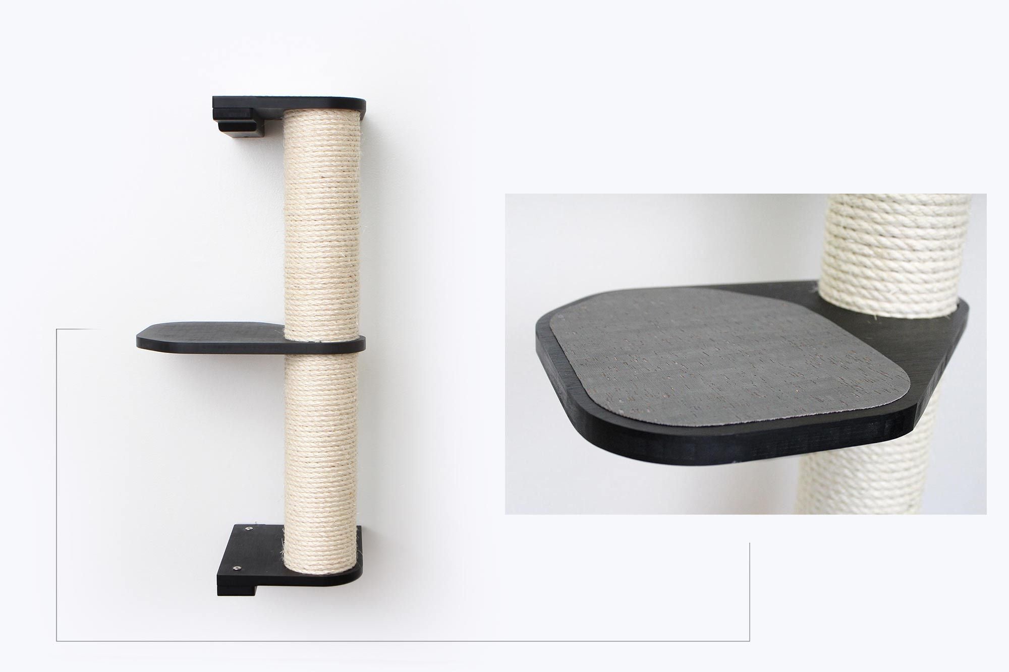 Wall Mounted Cat Climbing Pole