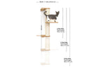 Wall Mounted Cat Climbing Pole