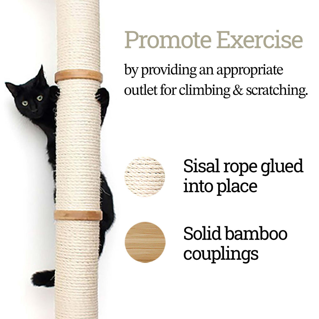 Wall Mounted Cat Climbing Pole