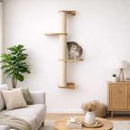 Wall Mounted Cat Climbing Pole